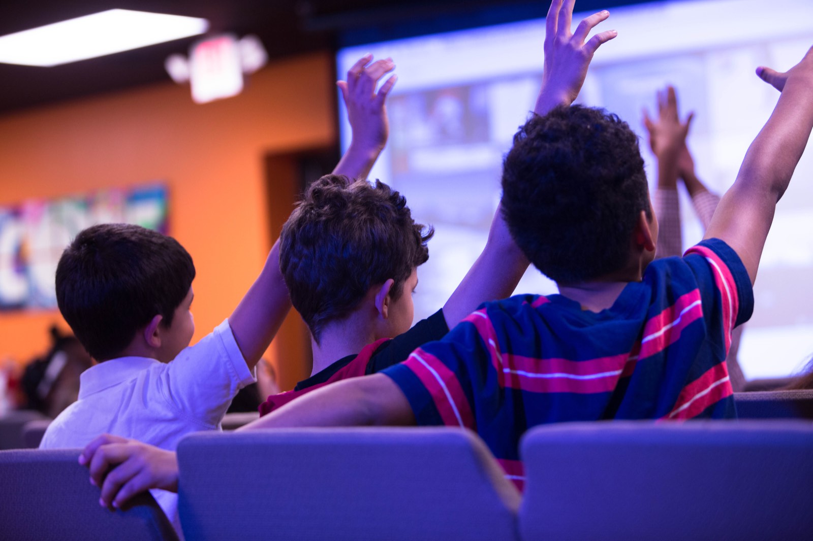 Victory Academy classroom